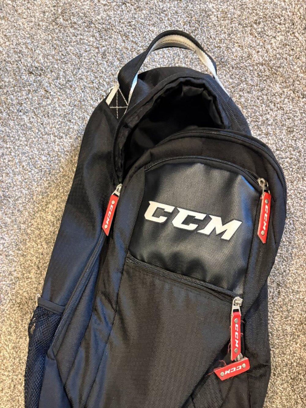 CCM Hockey Sports Laptop Backpack Bag – Black